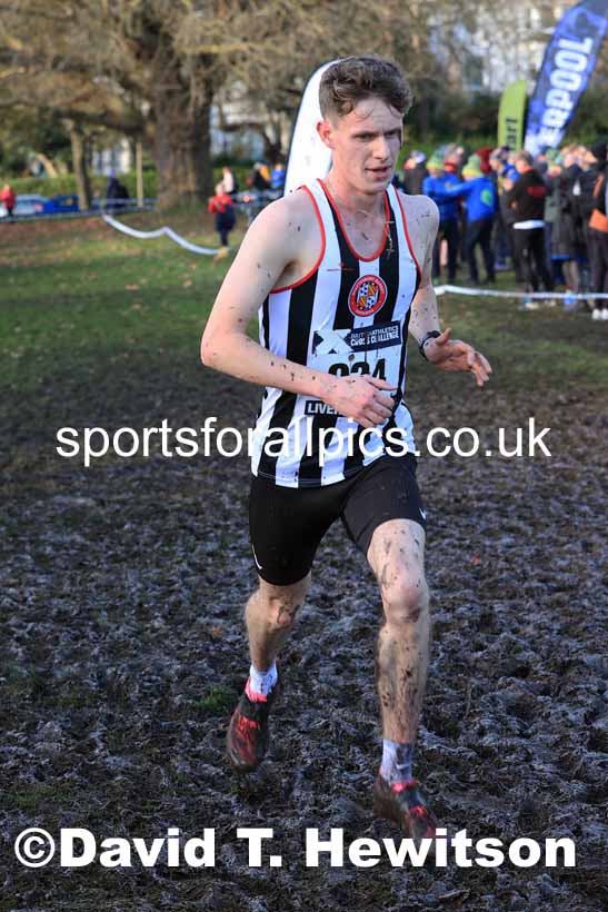 Junior Men (Under-20s), 2023 British Athletics Cross Challenge, Sefton Park, Liverpool. Photo: David T. Hewitson/Sports for All Pics